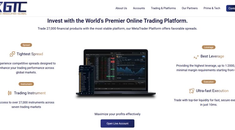 GTCFX Broker Review: Advanced Technology and Global Market Access
